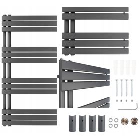    Aquabad vizes fürdőszobai radiátor 791 W 600 x 1150 mm fehér