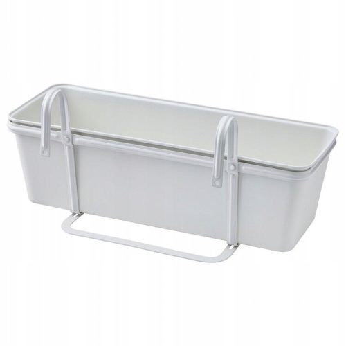  Ikea virágcserép 48 cm x 18 x 15 cm fém