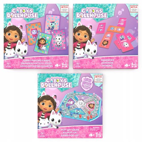  Domino Cat Gabi Háza Rejtvény gyerekeknek egy dobozban 28 elem