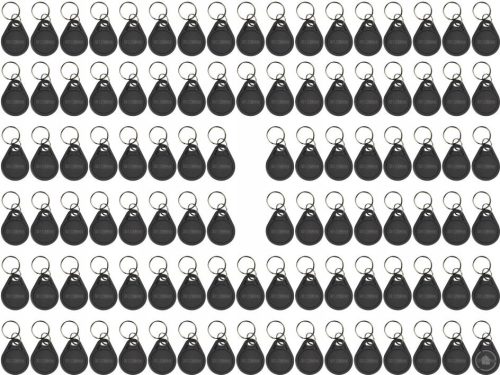 100 db-os proximity kulcstartó készlet, 125kHz RFID tag, szürke. Minőség!