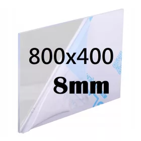   PLEKSI / PLEXI / PLEKSA / PLEXA na wyaman 80 cm x 40 cm x 8 mm