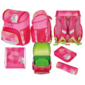  Herlitz Loop Plus Bloomy Horse iskolatáska készlet