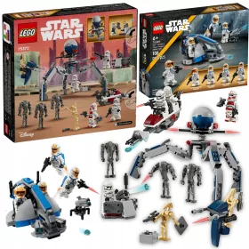    LEGO Star Wars 75372 Clone Trooper és Battle Droid Battle Pack + Lego STAR WARS 75359 Battle Set 332-vel