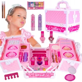    DOBOZ KOZMETIKA LÁNYNAK KÖRÖM SMINK SMINK AJÁNDÉK KÉSZLET + Vizes lufi Top Gift