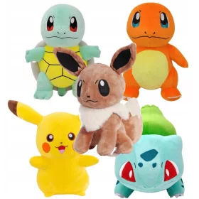    POKEMON PIKACHU MASCOTS plüss JÁTÉK 25 cm-es 5 DB-OS KÉSZLET