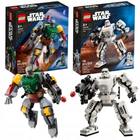    LEGO Star Wars 75370 rohamosztagos gép + LEGO Star Wars 75369 Boba Fett gépe