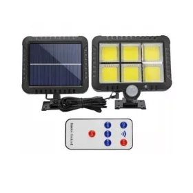  SOLAR LAMP DUSK MOZGÁSÉRZÉKELŐ 120LED+TÁVIRÁNYÍTÓ