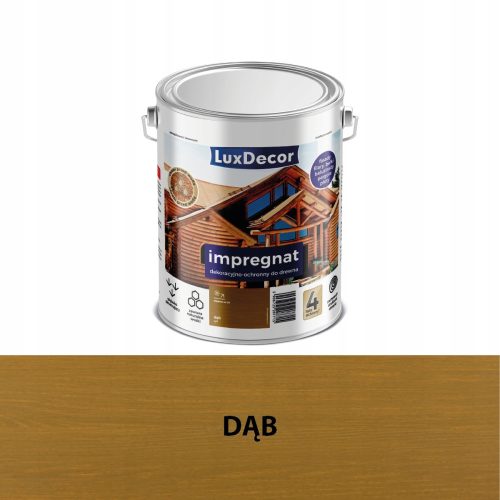 LUXDECOR Faimpregnáló 9l - tölgy