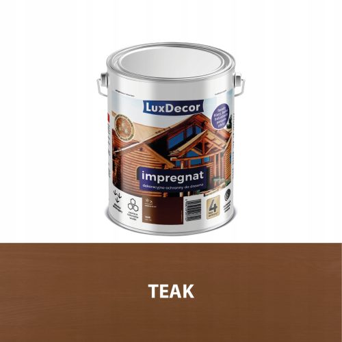 LUXDECOR Faimpregnáló 9l - teak