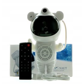    Projektor lámpa BLUETOOTH PROJECTOR Éjszakai lámpa ASTRONAUTA fehér