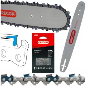    OREGON VEZETÉSRÚD 15" ,325 1.5 + LÁNC 64 LINK HUSQVARNA MAKITA DOLMAR