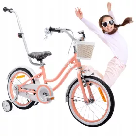    Sun Baby J03.016.3.6 Heart Bike 16" kerékpár, narancssárga