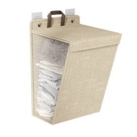  Szennyeskosár 38l, barna és bézs árnyalatok