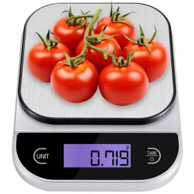    LTC WG115 konyhai mérleg precíziós konyhai mérleg ezüst/szürke 5 kg