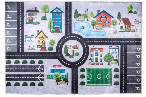 Csúszásgátló szőnyeg CITY STREETS PUFFY 80X150 cm