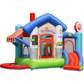 KÖNYVVÁR, trambulin, csúszda, SZÁRAZMEDENCE