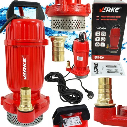 Verke 370 W-os búvárszivattyú 0 l/h