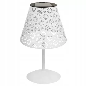  LIGHTLOGIC napelemes lámpa, fehér, 28 cm, 1 db.