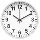  Modern20 falióra fehér, fekete, barna árnyalatai, 26 cm
