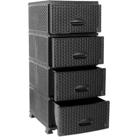    Chomik fürdőszobai polc, szürke árnyalatok, 44 x 37 x 90 cm