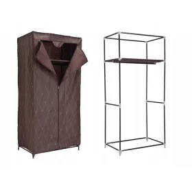    Gockowiak gardrób 5907439176496 75 x 160 x 50 cm-es barna árnyalatai