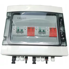   IP65 tápegység biztonsági kapcsolóberendezés DC 500V PV fotovoltaikus 2 húr