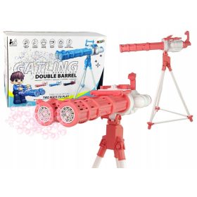 BUBBLE GUN BAZOOKA GÉPÁLLVÁNY + FOLYADÉK