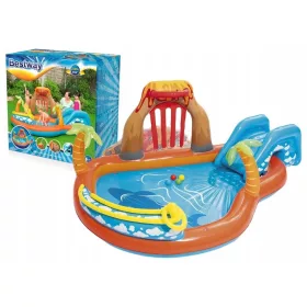   Bestway 53069 láva felfújható játékközpont 2,65 x 2,65 x 1,04 m