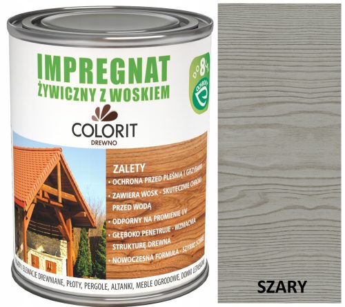 COLORIT GYANTA IMPREGNÁLÁS VIASZVAL 5L SZÜRKE