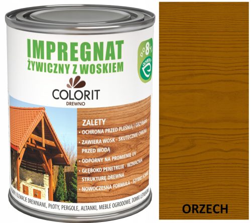 COLORIT Gyanta impregnálás viasszal DIÓ 5L