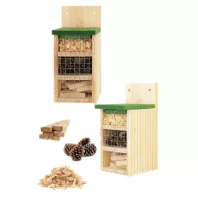    Ház rovaroknak, Mason Bees, fa szálloda, barkácsolás, csináld magad