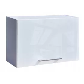 Függesztett fürdőszoba szekrény füllel, fényes 60