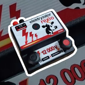   REXIO villanyszerelő/juhász - 0,6J, hálózati, akkumulátoros, erős, lengyel!