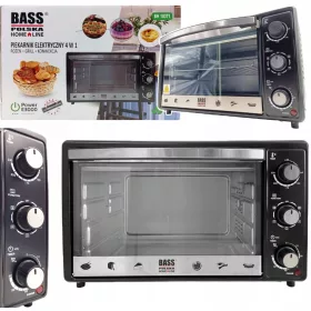  BASS POLSKA 10371 mini sütő 27 l fekete