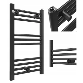   Gránitán vizes fürdőszobai radiátor 251 W 400 x 700 mm fekete