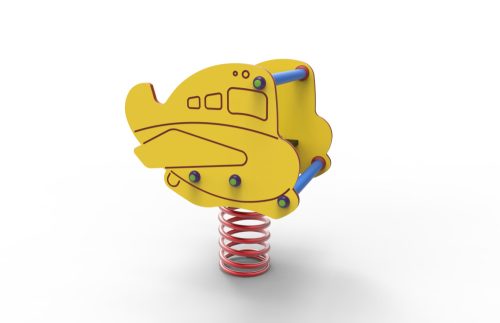 Rugós rocker/rugós kocsi AIRPLANE játszótér