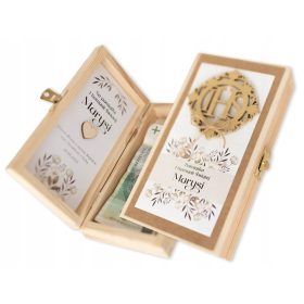  Az elsőáldozás emléktárgya éremmel, ÖKO persely