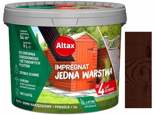Altax gyanta impregnálás 9 l barna
