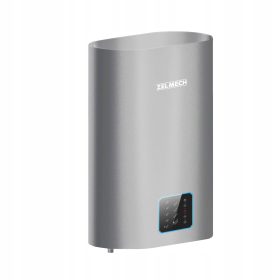    Bojler 50l elektromos tárolós vízmelegítő vékony ezüst