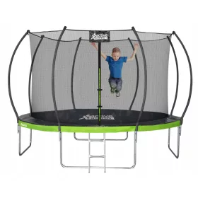 Trambulin Active Hobby hálóval 374 cm labdával