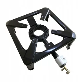   NAGY GÁZSZÁMÍTÁS, öntöttvas égős FORTRADE TŰZZŐ ERŐS 40x40