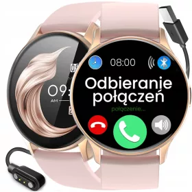    Női karóra SMARTWATCH Rubicon rózsaszín 466x466 BT CALLS SAJÁT TÁRCSÁK