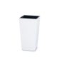  Prosperplast virágcserép 22 cm x 22 x 42 cm átmérője 22 cm műanyag fehér