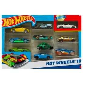  HOT WHEELS 10PAK Toy Cars Járműkészlet 10db 54886