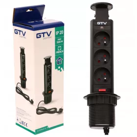  Strip Elektromos munkalap GTV fekete