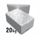 Szárazjég 16mm nehéz füst 20kg