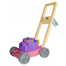   Poland PINK Tartós kerti fűnyíró, csattanó toló és rotor