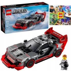    LEGO Speed Champions 76921 Audi S1 E-tron Quattro + LEGO KATALÓGUS 2024 ÚJ