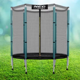   Trambulin hálóval EXTRA KERTI TRAMBULIN GYERMEKEK HÁLÓVAL 140 cm FT 4,5 (140 cm)