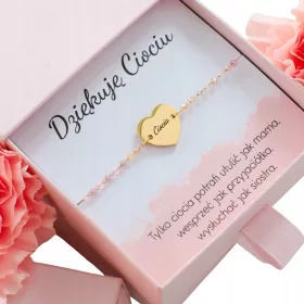    Sebészeti acélból készült karkötő néni felirattal, ajándék nőnek